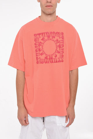 Embroidered Logo OUIJA Cotton T-Shirt