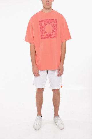 Embroidered Logo OUIJA Cotton T-Shirt