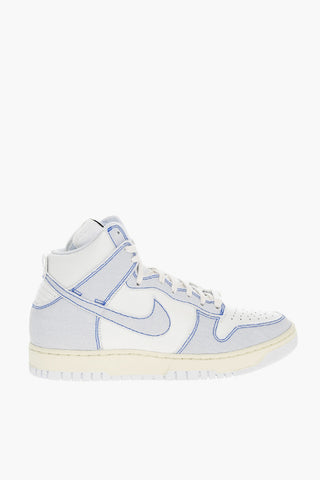 Leather High-Top NIKE DUNK HI 1985 Sneakers With Contrasting Fabric panels