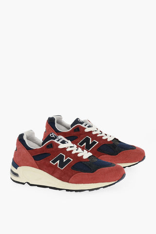 Suede Leather TEDDY SANTIS 990 Sneakers With Rubber Sole