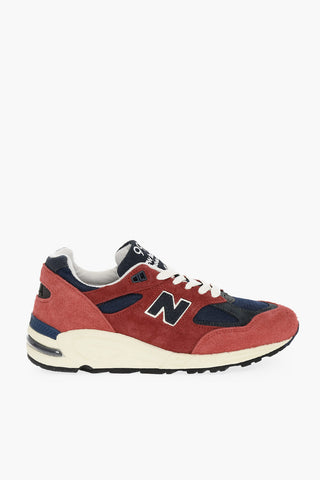 Suede Leather TEDDY SANTIS 990 Sneakers With Rubber Sole