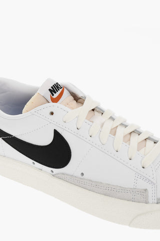 Sneakers In Pelle BLAZER LOW 77 VNTG Con Taglio Vivo
