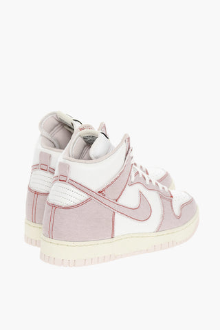 Leather High-Top NIKE DUNK HI 1985 Sneakers With Contrasting Fabric panels