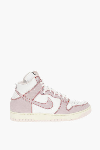 Leather High-Top NIKE DUNK HI 1985 Sneakers With Contrasting Fabric panels