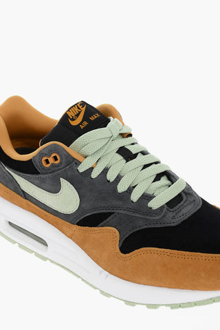 Suede Leather AIR MAX 1 PRM Low-top Sneakers