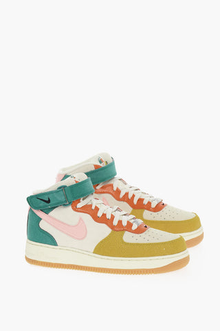 Sneakers High-top AIR FORCE 1 MID NH In Pelle Color Block
