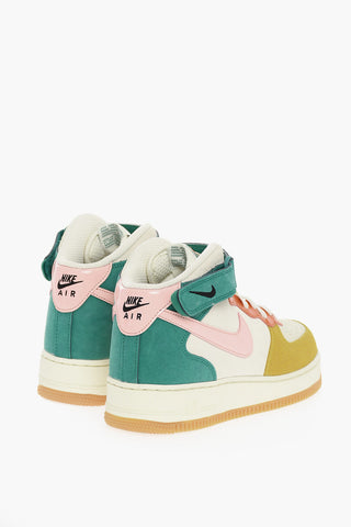 Sneakers High-top AIR FORCE 1 MID NH In Pelle Color Block