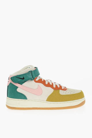Sneakers High-top AIR FORCE 1 MID NH In Pelle Color Block