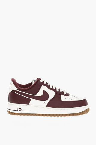 Leather Low-top AIR FORCE 1 07 LV8 Sneakers With Rubber Soles