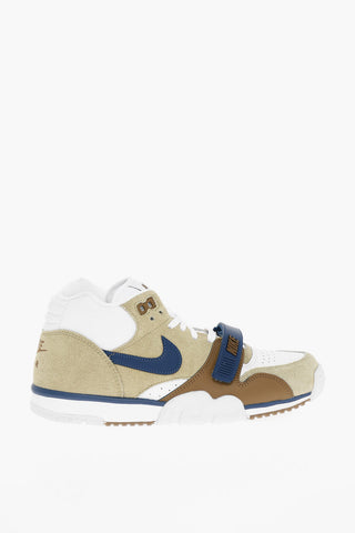 Low-top AIR TRAINER 1 Sneakers With Suede Leather Details
