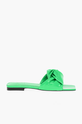 Twisted Leather Sandals