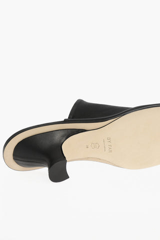 Leather FRANKIE Mules Heel 6 cm