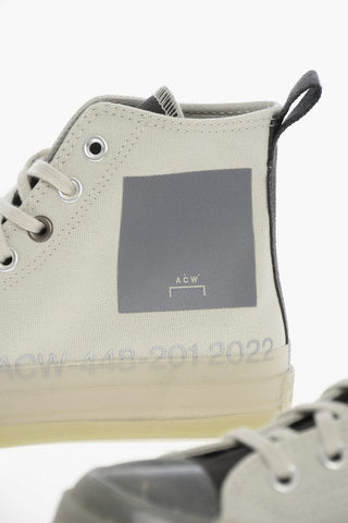 A COLD WALL high-top CT70 Sneakers With Clear Sole