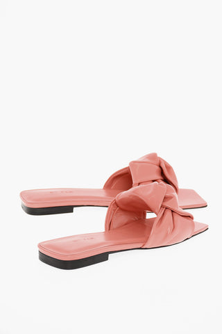 Twisted Leather Sandals