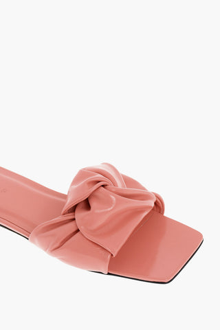 Twisted Leather Sandals