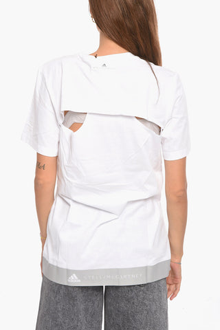 STELLA MCCARTNEY Loose-fit T-shirt with Cut Out Detailing