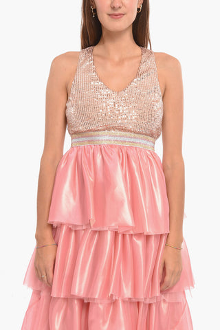 Abito in Tulle ALBERTA Con Paillettes