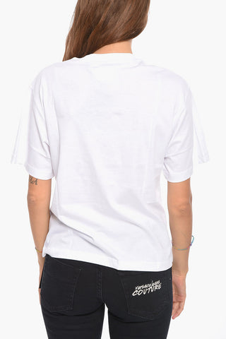 JEANS COUTURE T-shirt A Maniche Corte Girocollo Stampata