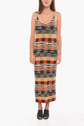 MISSONI Cotton-knit Midi Dress