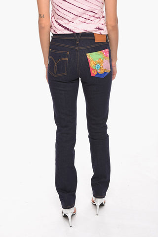 Slim Fit Jeans With Patch