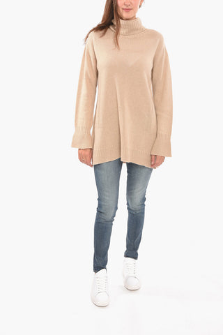 Alpaca Wool Sweather with Turtleneck