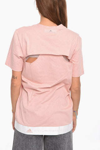 STELLA MCCARTNEY Loose-fit T-shirt with Cut Out Detailing