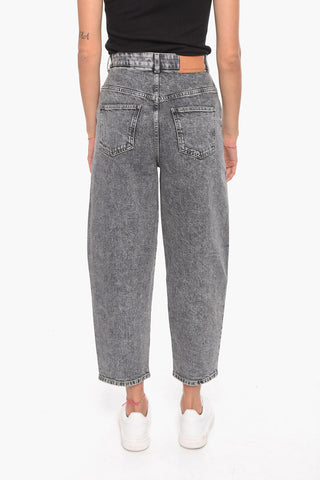 High Waisted Baggy Fit Jeans 19 cm