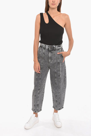 High Waisted Baggy Fit Jeans 19 cm