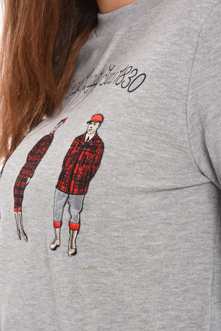 Fleece Jumper with Embroidery