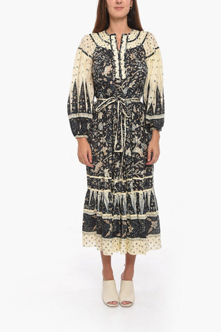 Vestito KEMALA in Misto Cotone Stampato