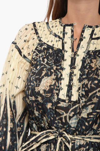 Vestito KEMALA in Misto Cotone Stampato