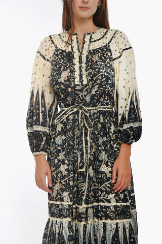 Vestito KEMALA in Misto Cotone Stampato