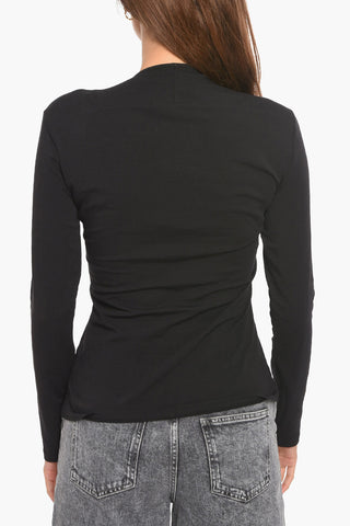 Twisted KEYHOLE Long Sleeved Top