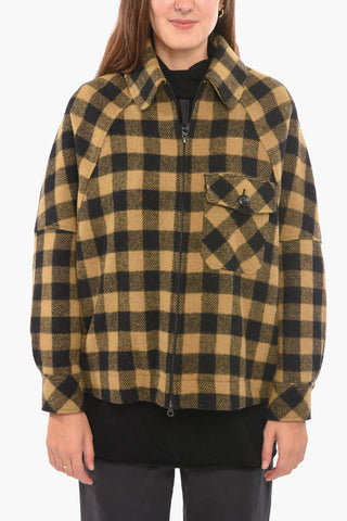 Buffalo Jacket with Check Pattern