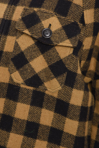 Buffalo Jacket with Check Pattern
