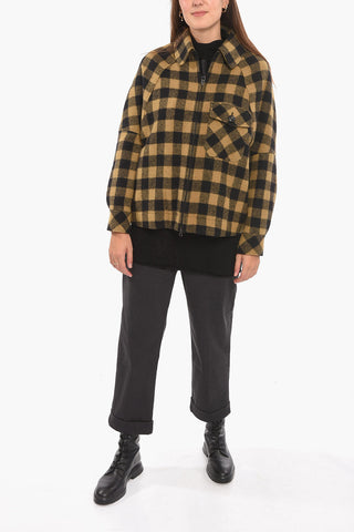 Buffalo Jacket with Check Pattern