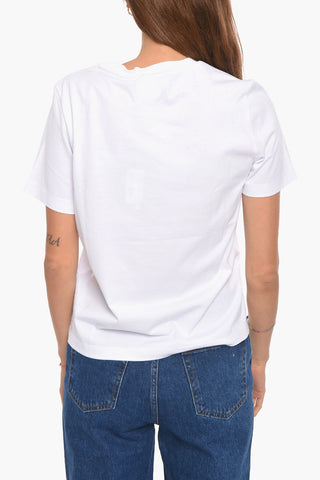 Crewneck T-shirt with LOVE Print