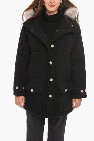 real fur trimming TUNDRA padded parka
