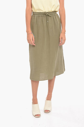 Linen GLORY Dress with Drawstring