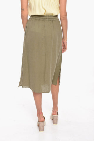 Linen GLORY Dress with Drawstring