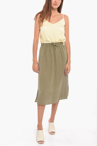 Linen GLORY Dress with Drawstring