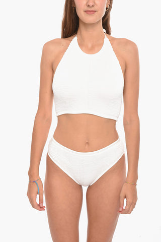 Bikini in Nylon Effetto Crinkle