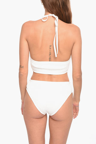 Bikini in Nylon Effetto Crinkle