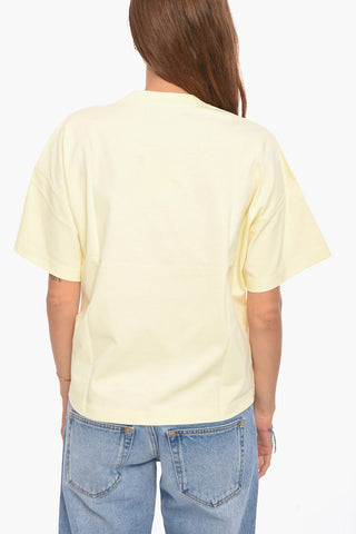 T-shirt Oversized con Stampa Floreale