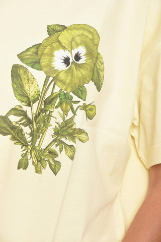 Oversized T-shirt with Floral Print