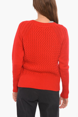 Merino Wool Sweather with Crewneck