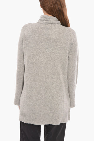 Maglia in Lana di Alpaca a Collo Alto