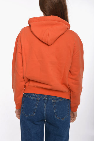 Brushed-cotton MULTICORD Crewneck Sweatshirt with Logo embroidery