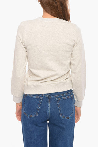 Brushed Cotton RUE MADAME Crew Neck Sweatshirt