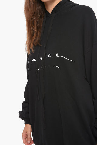 Brushed Cotton Printed HEAVEN Hoodie